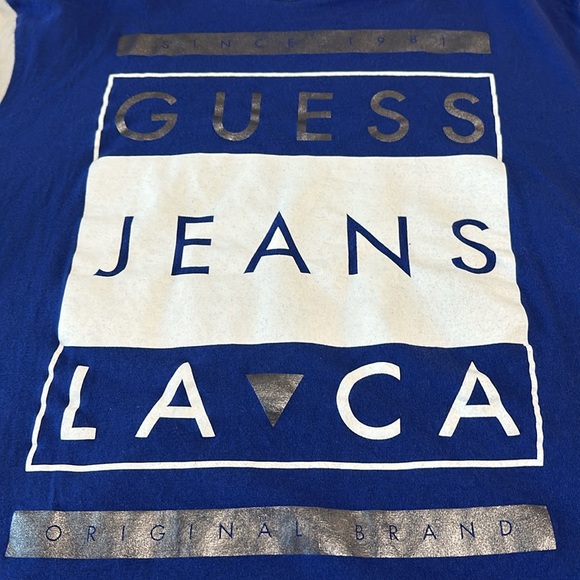 🔷GUESS Tee with Logo Short Sleeve - Picture 3 of 6